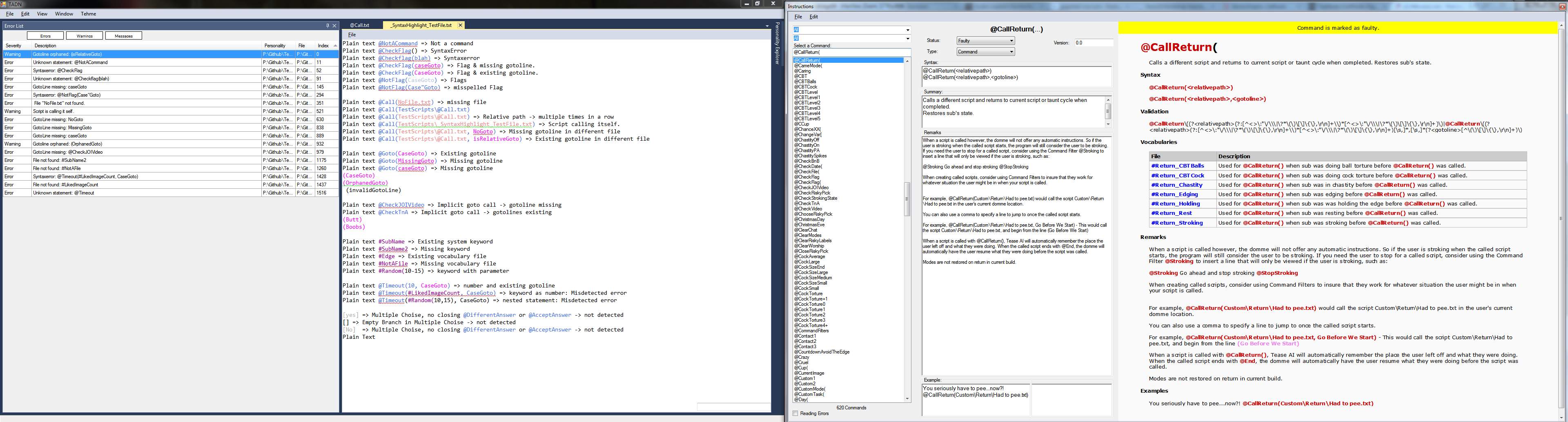 AuditScripts WIP