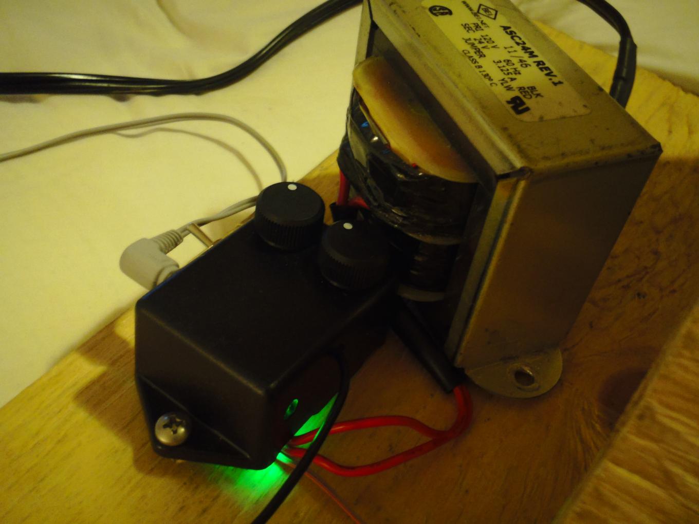controller box and transformer