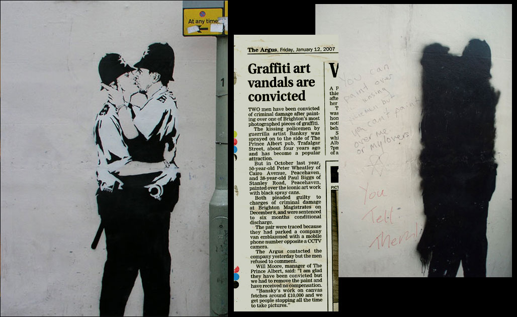 Banksy Brigton Coppers