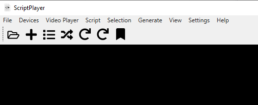 ScriptPlayer screen