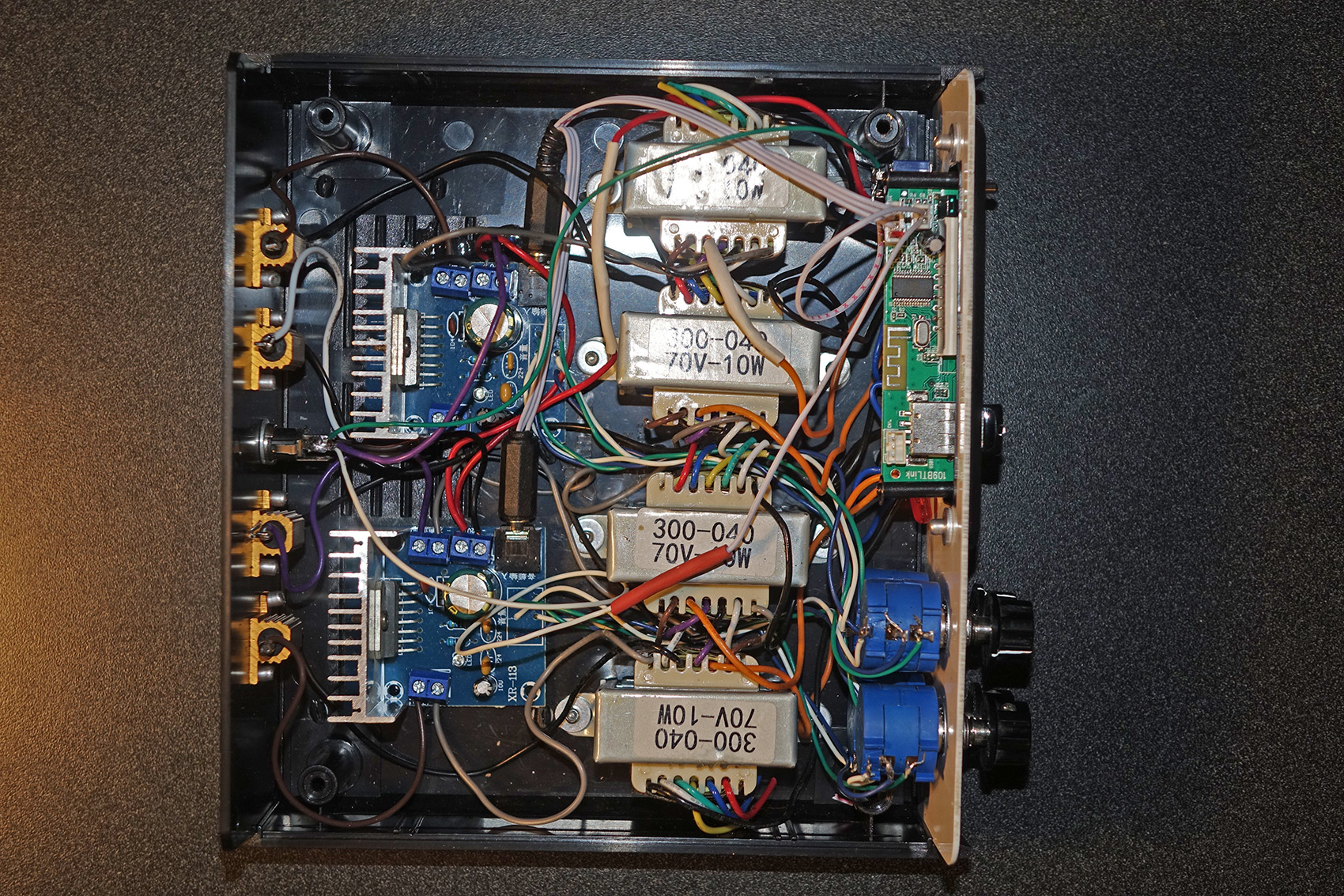 Interior view of the BTSTIM Professional