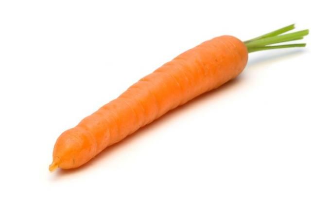 Once I have trained with the banana, I can move to the carrot. It is both longer and harder and thus it triggers the reflex more easily. As I push it down my throat I keep gagging, producing a lot of mucus, coating the vegetable with it so that it makes thick threads of it whenever I pull it out of my mouth.
