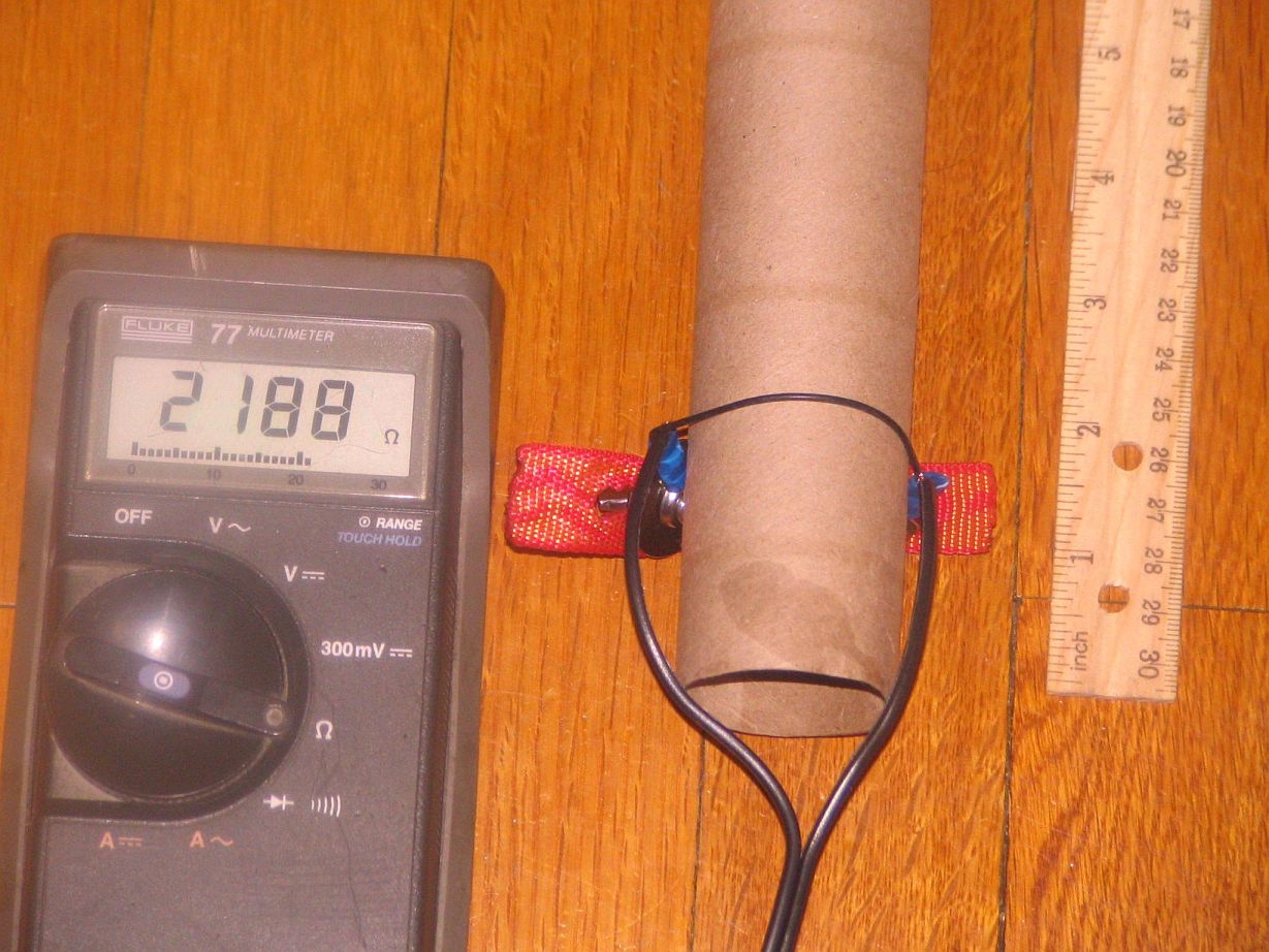 Conductive Rubber Band Based Penile Plethy, First Working Prototype
