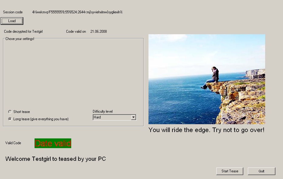 Tease code decryption
